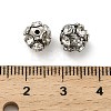 7mm Brass Crystal Rhinestone Beads KK-S519-01B-P-3