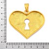Alloy Big Pendants PALLOY-D362-01G-B-3
