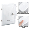 2Pcs PVC Mini Photocard Holder Book AJEW-SP0002-20A-05-5