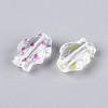 Printed Transparent Acrylic Beads TACR-T029-11M-3