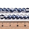 Baking Paint Transparent Glass Beads X1-DGLA-N011-6mm-08-4