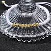 Polyester Cord Braided Bead Bracelets for Women BJEW-L698-01G-14-3