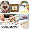 14CT Linen Cross-stitch Fabric DIY-WH0899-454-5