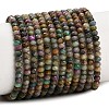 Natural Multicolor Tourmaline Beads Strands GG-CBA9722-B03-01-2