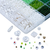 DIY 24 Style Acrylic & ABS Beads Jewelry Making Finding Kit DIY-NB0012-02E-2