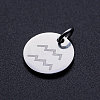 Non-Tarnish 201 Stainless Steel Charms STAS-T049-T643-11P-2