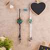 12Pcs Wing Braided Nylon Cord Macrame Pouch Pendant Decorations AJEW-SW00009-04-7