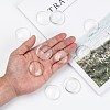 Transparent Glass Cabochons X-GGLA-R026-35mm-7