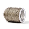 200M 6-Ply Sparkle Polyester Cord with Metallic Thread OCOR-T019-01A-18-2