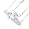 Tarnish Resistant 304 Stainless Steel Multi-strand Bracelets BJEW-K219-10P-2