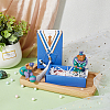 Graduation Gown Rectangle Paper Drawer Candy Boxes CON-WH0094-02B-4