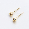 Brass Witch Wand Ball Head Pins BAPE-PW0002-14B-01-1