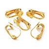 304 Stainless Steel Clip-on Earring Findings X-STAS-E163-67G-2