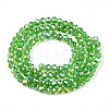 Electroplate Glass Beads Strands EGLA-A044-T3mm-B11-3