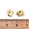 Rack Plating Nuggets Brass Beads KK-M309-43G-01-3