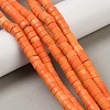 Synthetic Turquoise Beads Strands G-V003-A01-02-1