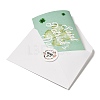 Saint Patrick's Day Rectangle Paper Greeting Card AJEW-D060-01A-2