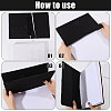 Polyester Book Cover OFST-WH0004-144K-4