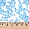 DIY Craft Beads 6/0 Ceylon Round Glass Seed Beads X-SEED-A011-4mm-143-4