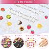 60Pcs Fruits Theme Paper Nail Art Stickers AJEW-CJC0018-05A-3