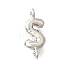 Brass Connector Charms KK-P295-01P-S-1