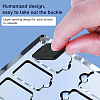 Acrylic Display Stands ODIS-WH0002-06-4