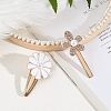 Alloy Rhinestone Cabochons PALLOY-OC0002-15LG-4