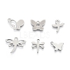 201 Stainless Steel Charms STAS-R118-12-1