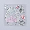 Cartoon Silicone Stamps DIY-K018-C05-2