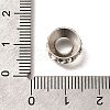 Brass Rhinestone Spacer Beads KK-M313-44B-11-2