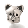 304 Stainless Steel European Beads STAS-G350-06AS-1