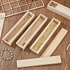 Rectangle Unfinished Wood Gift Storage Box CON-WH0094-38B-6