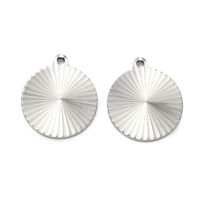 304 Stainless Steel Pendants STAS-C167-08D-P-1