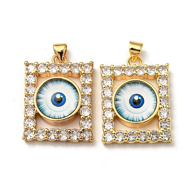 Golden Brass Pendants KK-L209-006G-05-1
