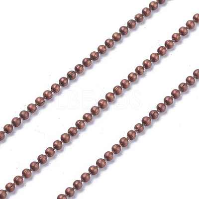 Iron Ball Bead Chains CHB001Y-R-1