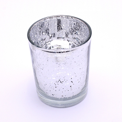 Plated Glass Candle Cups LS-AJEW-WH0155-07C-1