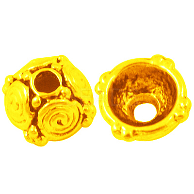 Alloy Bead Caps LS-EA9034Y-G-1