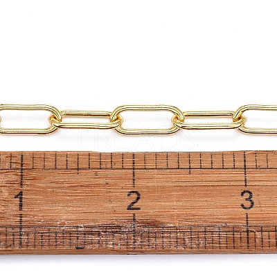 Brass Paperclip Chains CHC-G007-01G-1