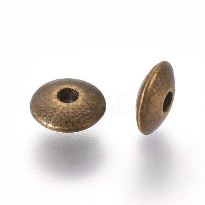 Tibetan Style Alloy Spacer Beads X-TIBEB-R020-AB-FF-1