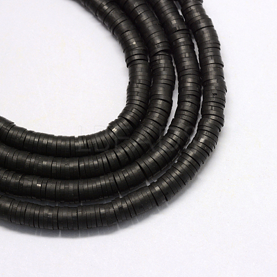 Handmade Polymer Clay Beads X-CLAY-R067-4.0mm-42-1