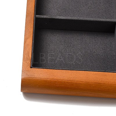 12-Slot Wood with Velvet Jewelry Trays VBOX-C003-08B-1