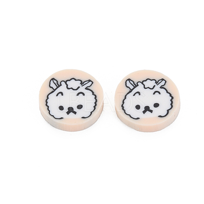 Handmade Polymer Clay Cabochons CLAY-N006-144-1