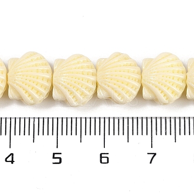 Synthetic Coral Dyed Carved Beads Strands X-CORA-K009-05A-01-1