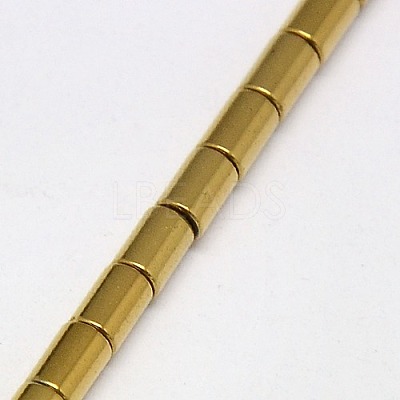 Electroplate Non-magnetic Synthetic Hematite Beads Strands G-J162-C-02-1
