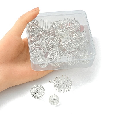 30Pcs 3 Style Iron Wire Pendants IFIN-YW0001-78-1