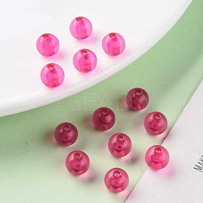 Transparent Acrylic Beads X-MACR-S370-A8mm-706-1
