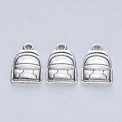 Tibetan Style Alloy Pendants TIBE-R316-009AS-RS-1