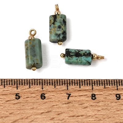 Natural African Turquoise(Jasper) Pendants GG-CBACE45-02G-08-1