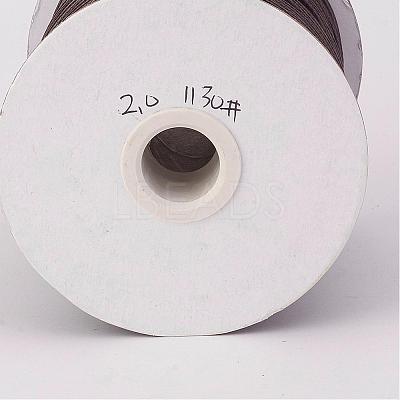 Eco-Friendly Korean Waxed Polyester Cord YC-P002-1mm-1130-1