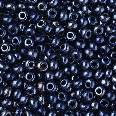 8/0 Czech Opaque Glass Seed Beads SEED-N004-003A-05-1